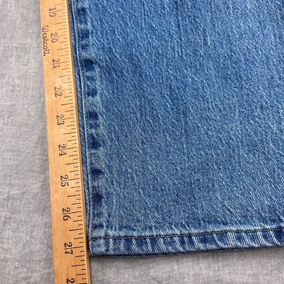Soft Surroundings Jeans Women 18 36Wx27L‎ Blue Taper Soft Lyocell Stretch Denim - Picture 8 of 12